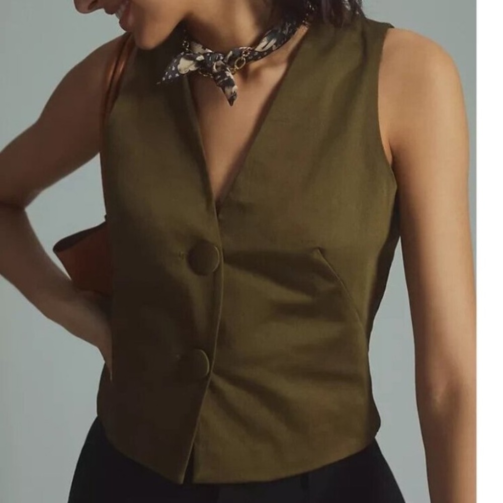 Maeve for Anthropologie Vest